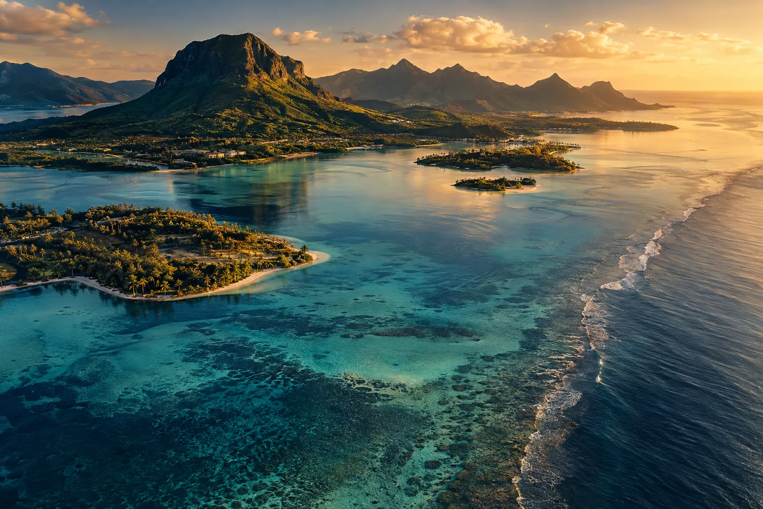 A coastline